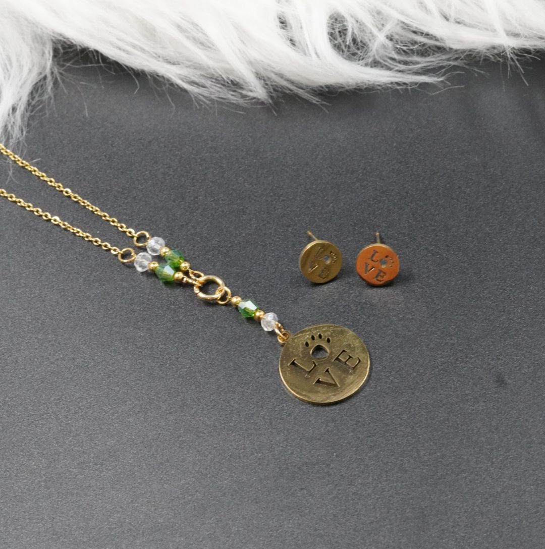 JUEGUITO CORBATIN MURANO LOVE VERDE